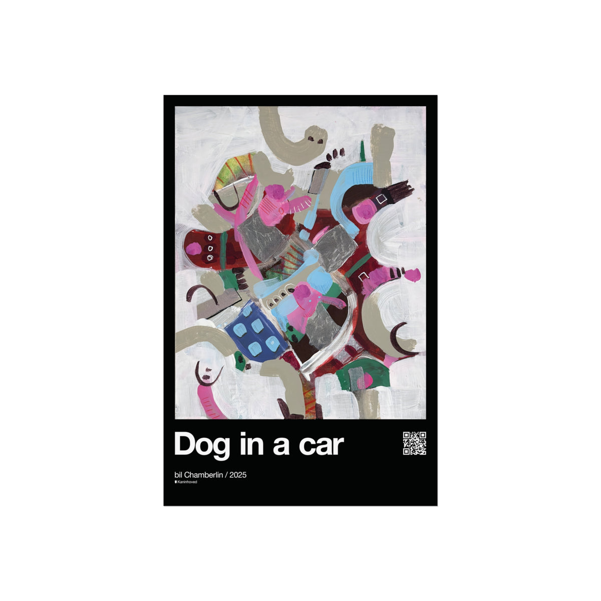 Dog in a car