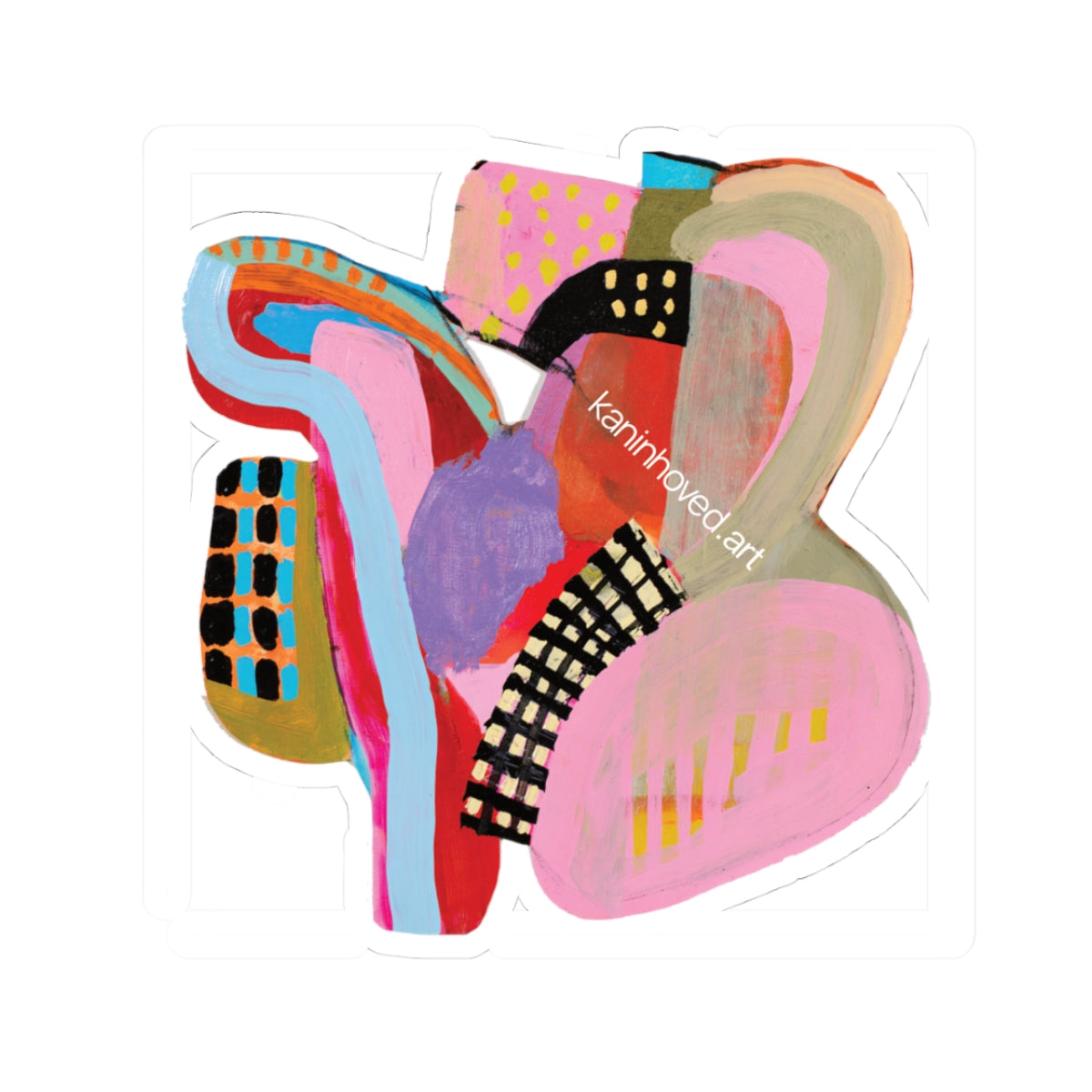Kaninhoved Art Sticker