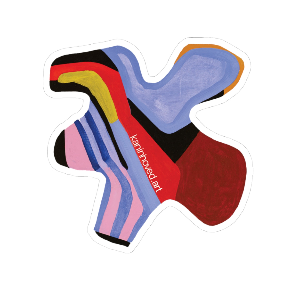 Kaninhoved Art Sticker
