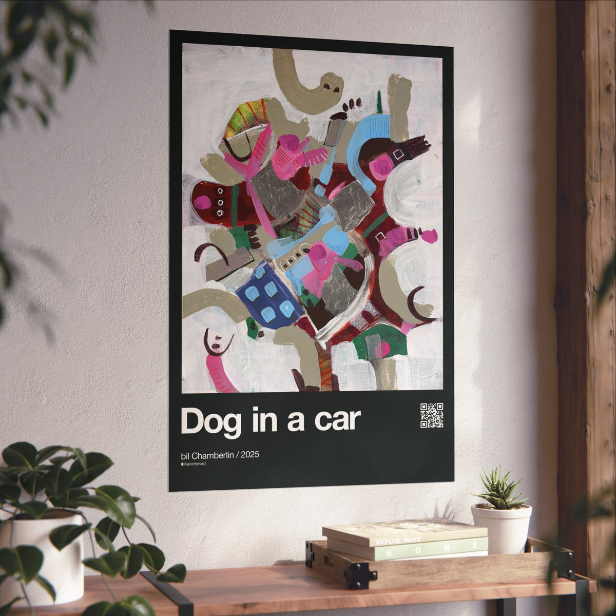 Dog in a car