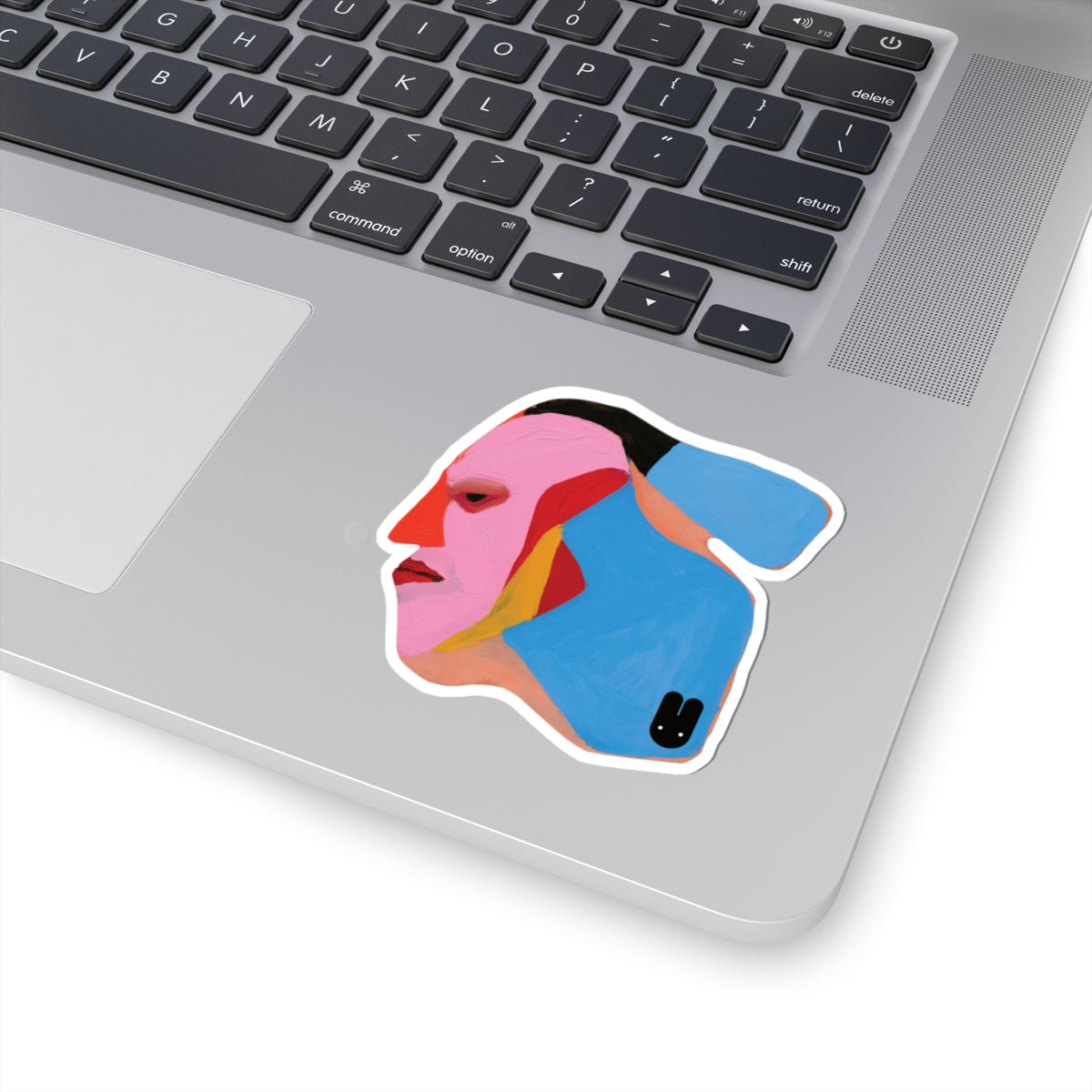 Kaninhoved Art Sticker